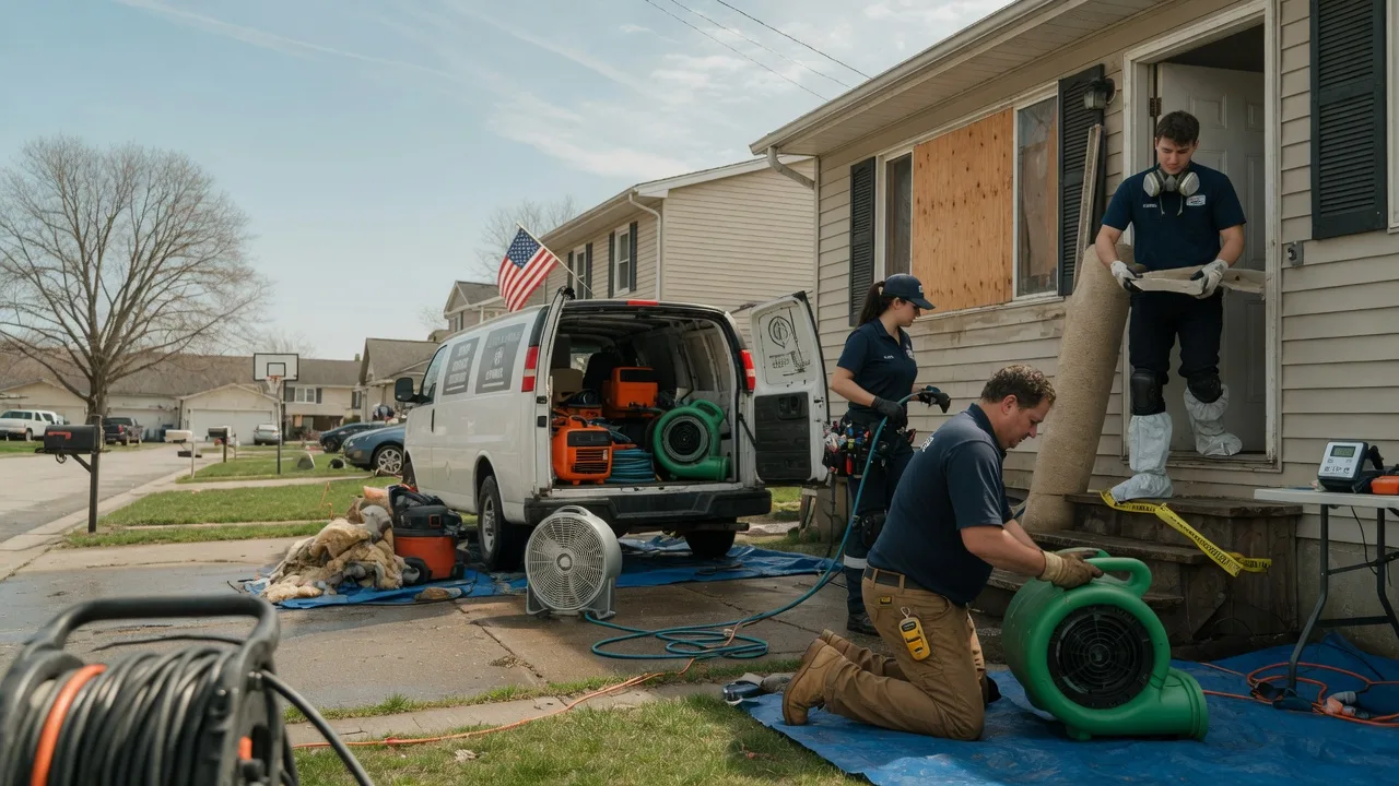 Water Damage Restoration in South Amana, IA near me
